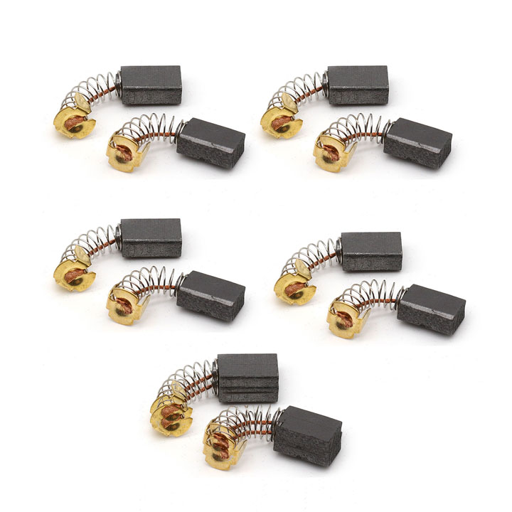 10Pcs Carbon Brush for Rotary  - مراجعة Power Tools Jack Hammer وسعره