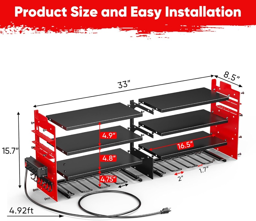 Heavy Duty Metal Tool Storage  - مراجعة Power Tools Toolstation وسعره