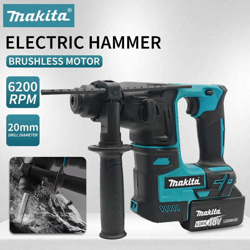 Makita Electric Hammer Brushle - مراجعة Power Tools Jack Hammer وسعره